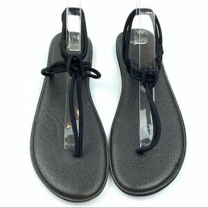 Sanuk Yoga Sunshine Sandal 11 black minimalist